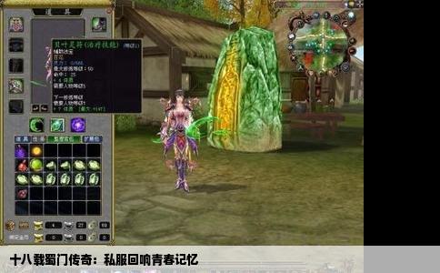 十八载蜀门传奇：私服回响青春记忆