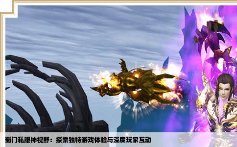 蜀门私服神视野：探索独特游戏体验与深度玩家互动